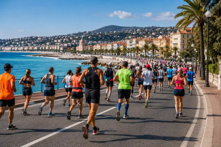 Calendrier des courses à pied à Nice 2026 : dates, distances et parcours